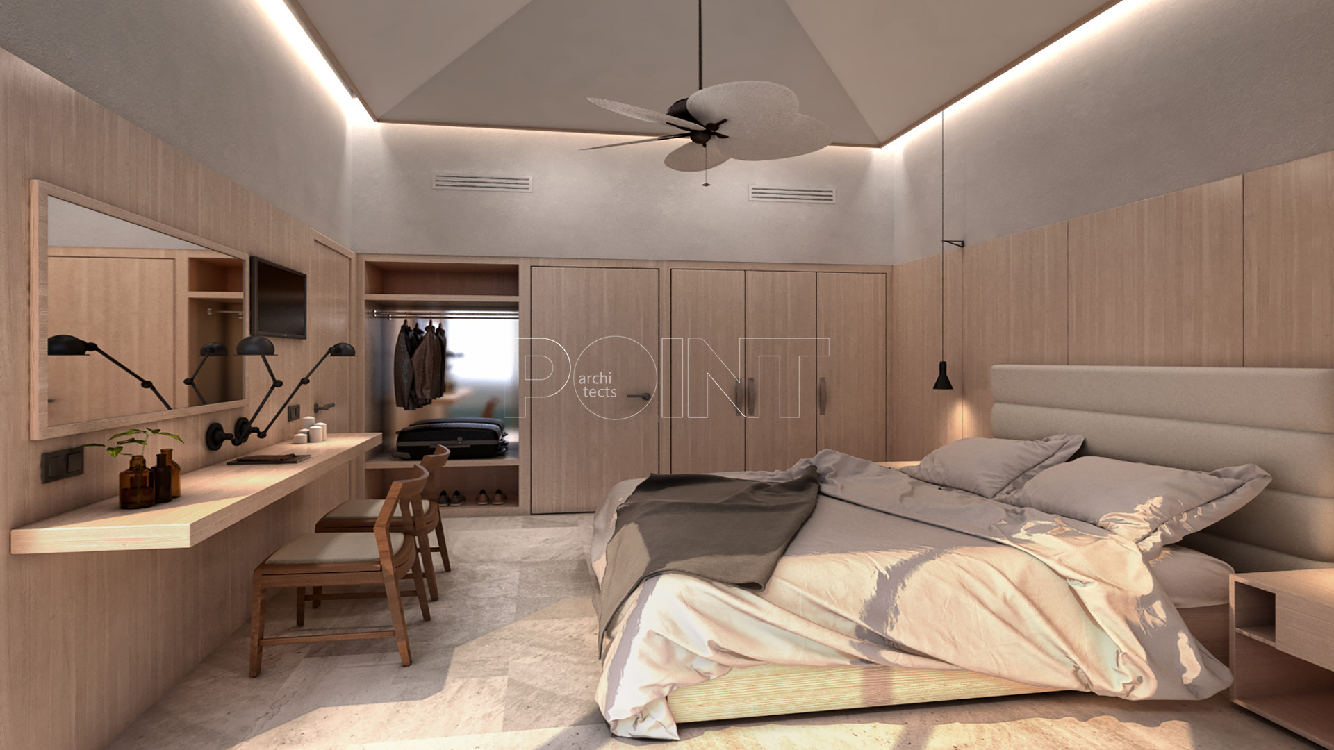 Hotel Villa interior design in Zakynthos Island
