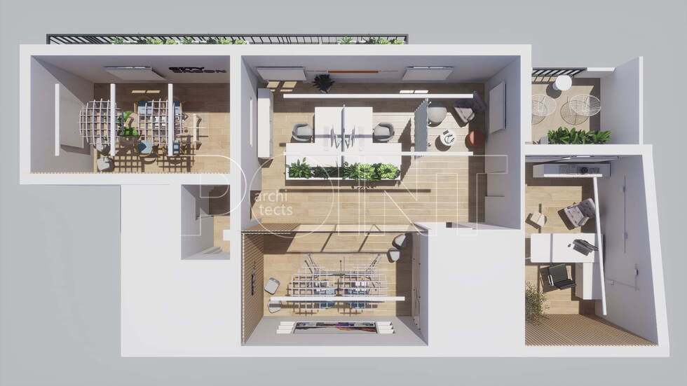 Minimalist. Warm. Balanced. Office renovation