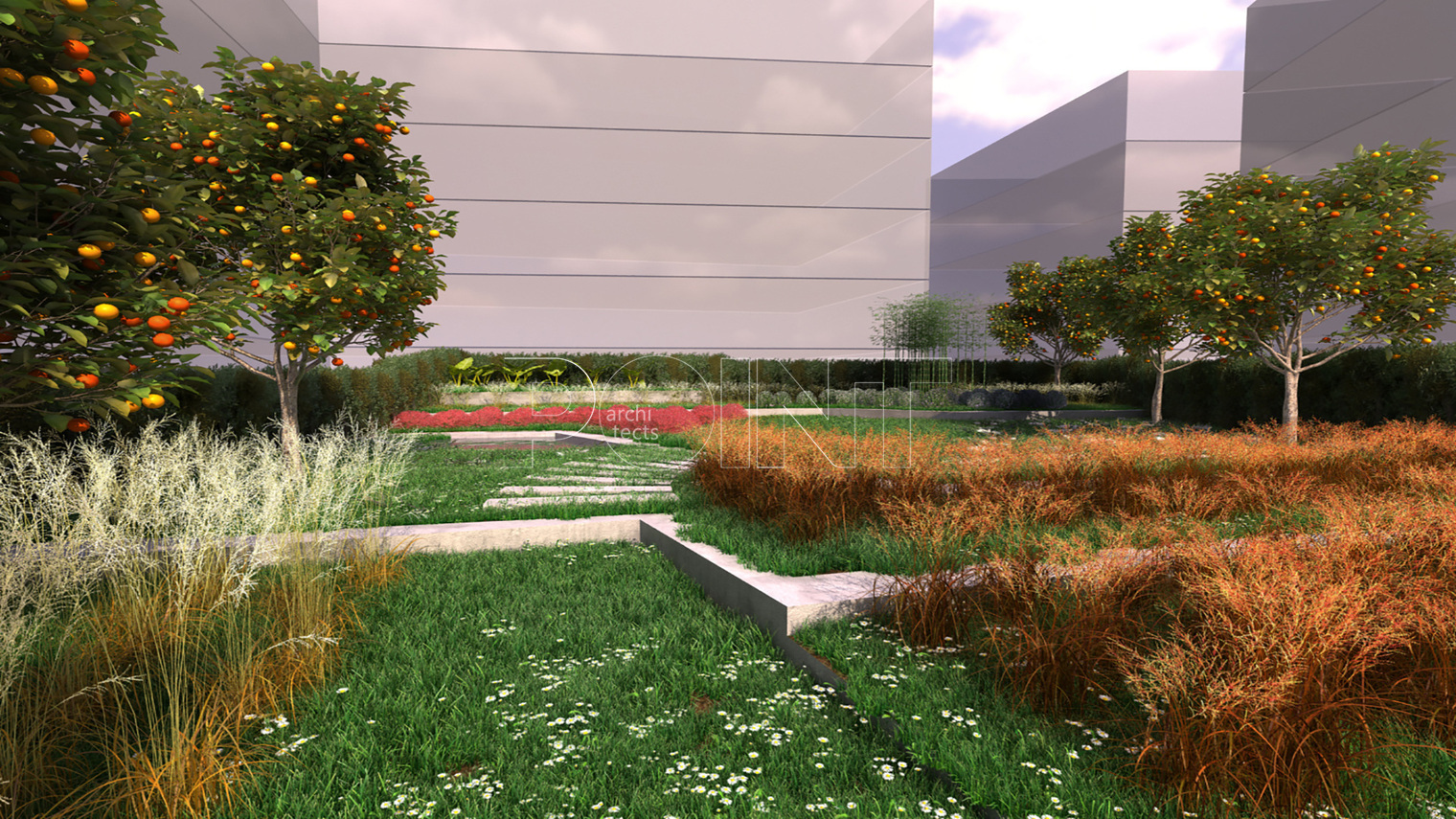 Landscape garden design